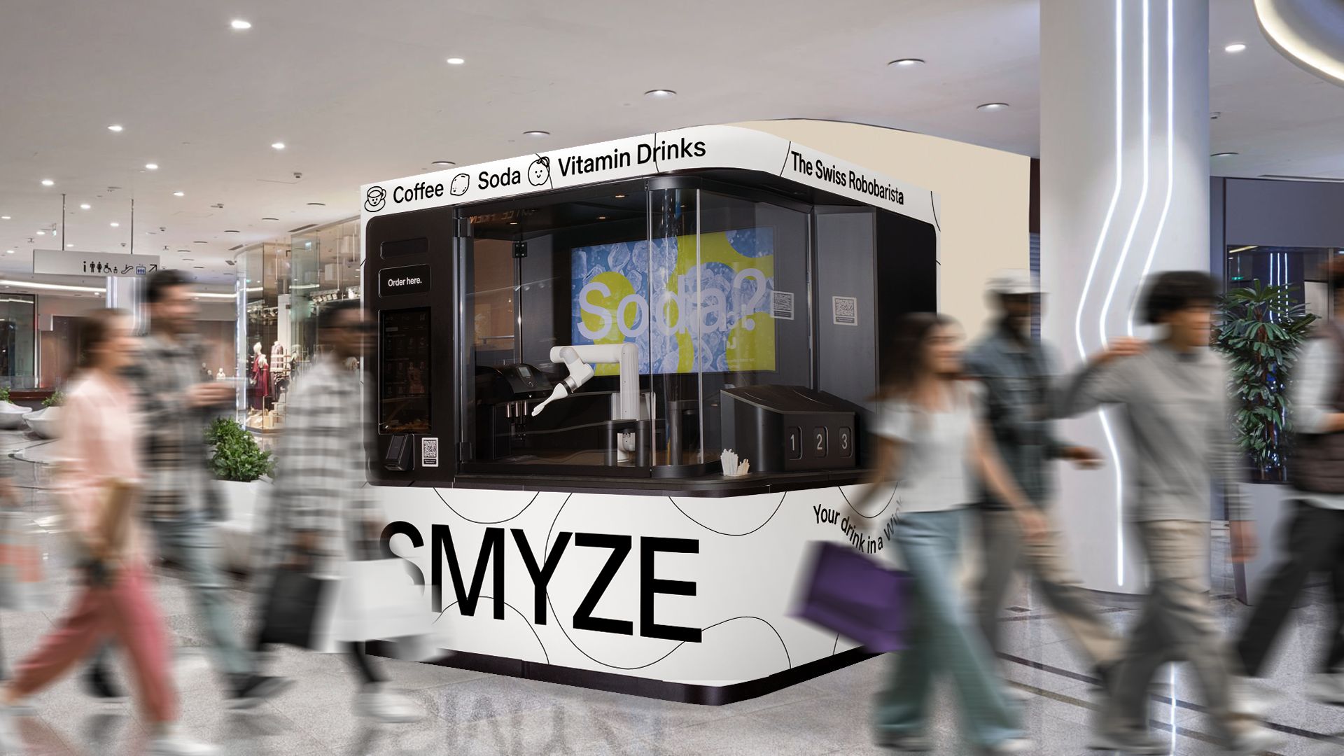Die automatische Bar mit dem Wow: Smyze