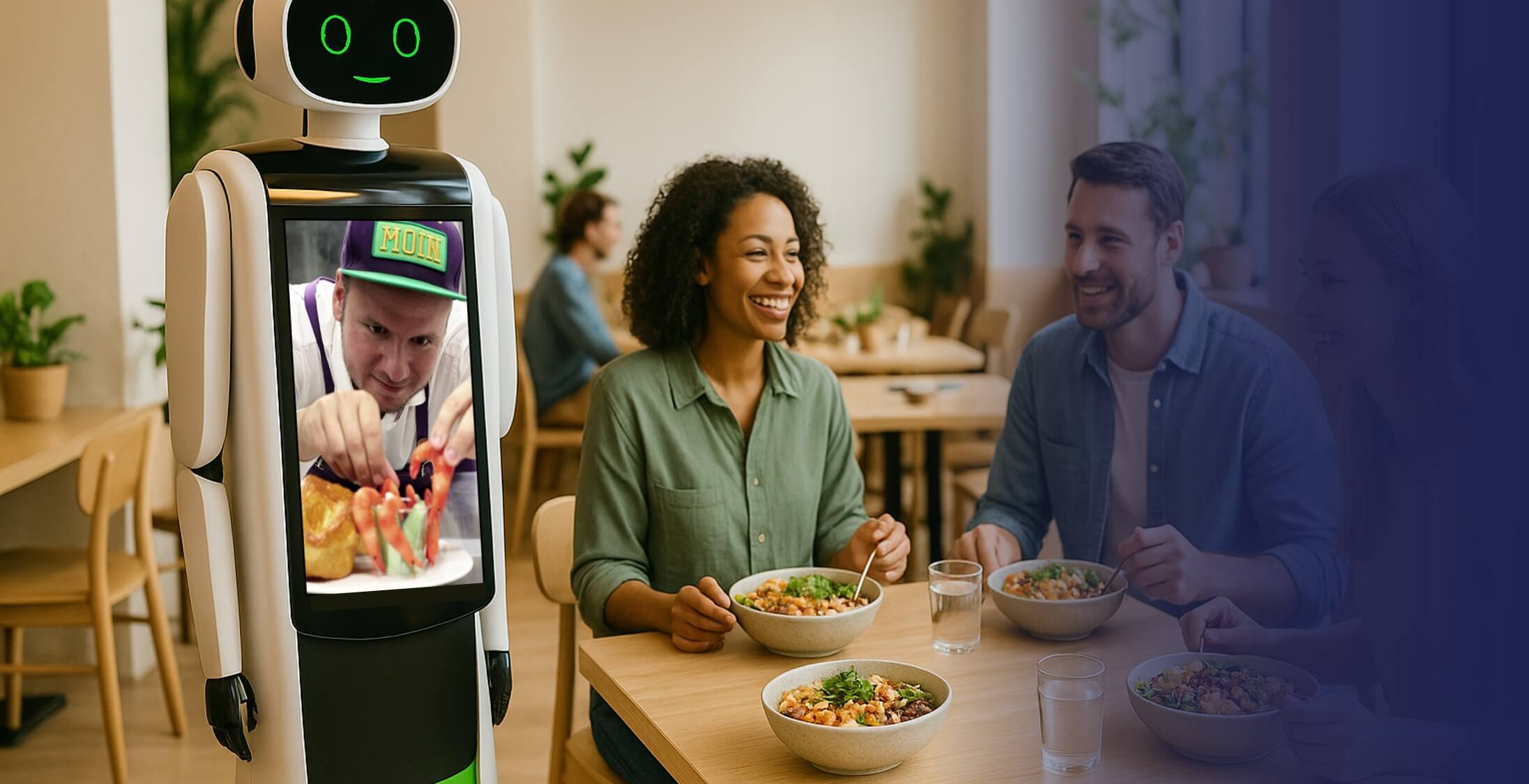 Robotik-Unterstützung für Service und Logistik: Workerbot9